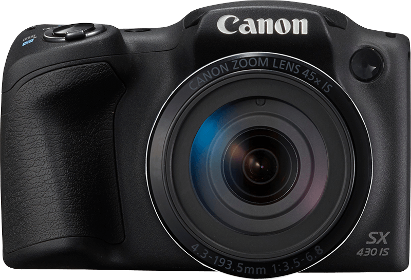 Canon PowerShot SX430 IS Camera, 1790C002AA - 45x zoom, 20 Megapixels, Wi-Fi - NFC functions