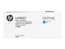 HP CE271AC CYAN CONTRACT LASERJET TONER CARTRIDGE