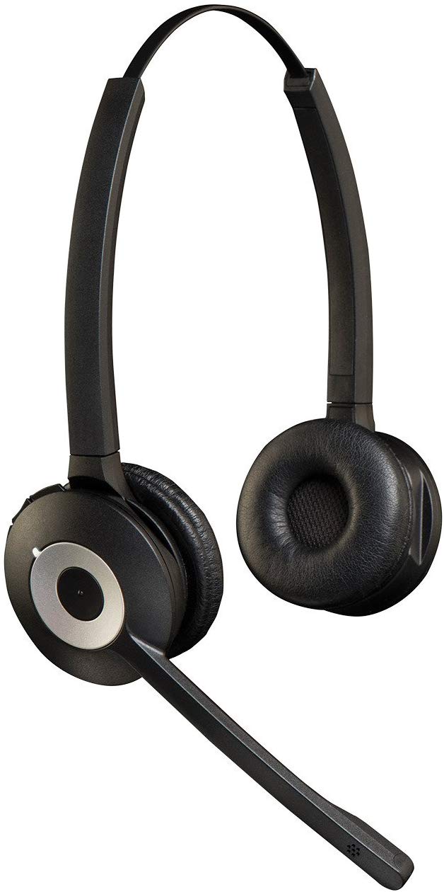 Jabra PRO 920 Duo Wireless Headset / Music Headphones, EMEA (920-29-508-101)