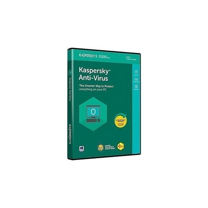 Kaspersky Internet Security 3 User Plus 1 2019 Antivirus