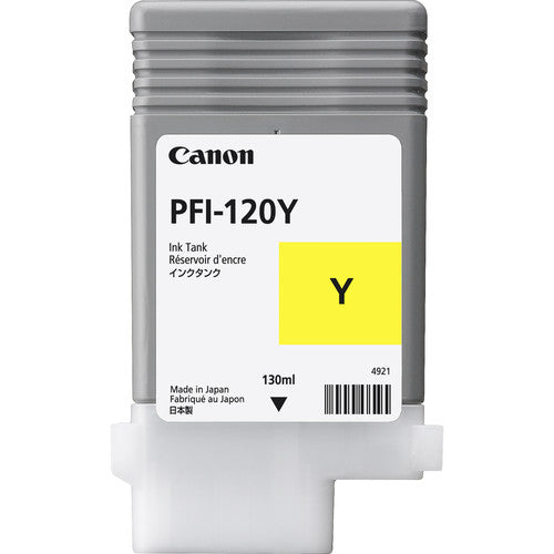 Canon PFI-120 Yellow 130 Ink Cartridge 2888C001AA