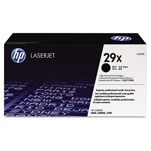 HP 29X LaserJet Black Print Cartridge (C4129X)