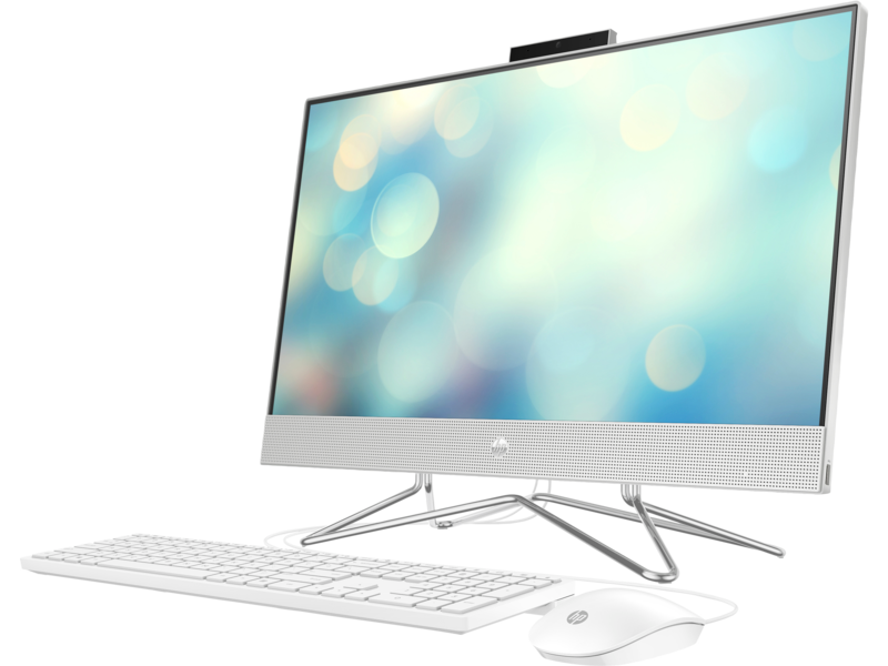 HP All-in-One 24-DP1014NE 23.8" FHD Touch Desktop, Intel Core i7-1165G7-2.80GHz, 8GB RAM, 1TB HDD, Intel Iris XE Graphics, DOS, Silver (4L7J8EA)