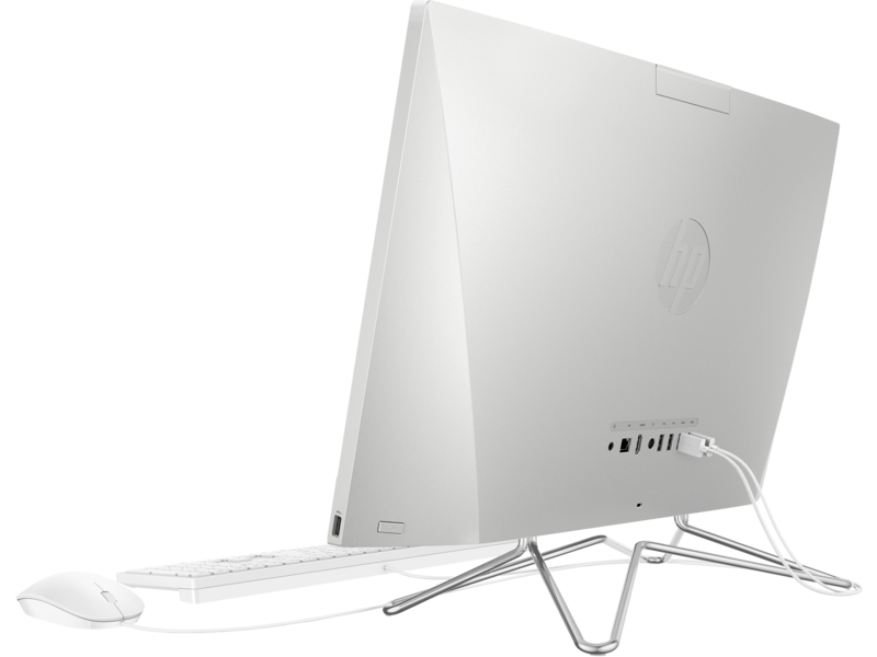 HP All-in-One 24-DP1014NE 23.8" FHD Touch Desktop, Intel Core i7-1165G7-2.80GHz, 8GB RAM, 1TB HDD, Intel Iris XE Graphics, DOS, Silver (4L7J8EA)