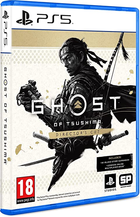 Sony Ghost Of Tsushima Directors Cut PS5  Video Game