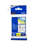 Brother Tze-211 Black on White Label Printer tape