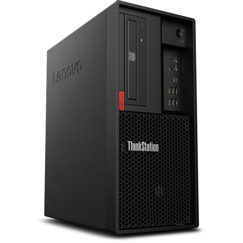 Lenovo Think-Station P330 Tower Desktop Workstation (30BE003MUM)- Intel Xeon Processor W-2123, 16GB RAM, 1TB Hard Disk, Windows 10 Pro 64