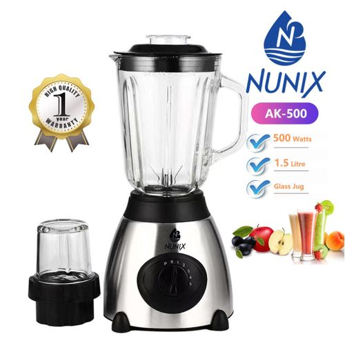 Nunix AK-500 Powerful 2 In 1 Blender