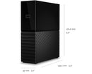 WD 4TB My Book Desktop External Hard Drive, USB 3.0 - WDBBGB0040HBK-NESN