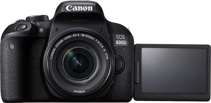 Canon EOS 800D Digital SLR with 18-55 is STM Lens (1895C002BA)