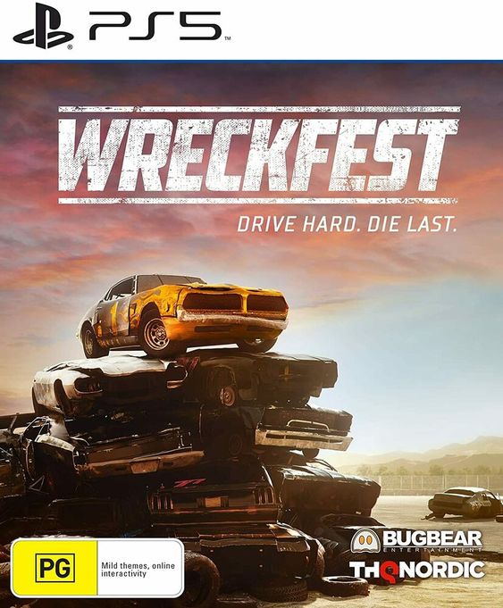 Sony Wreckfest  PS5 Playstation Video Game 