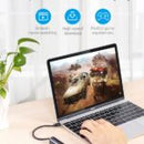 Vention CFABB USB-C 0.15M To 100M Ethernet Adapter - One USB 3.1 Type-C Male Connector, One RJ45 Female Gigabit Ethernet Connector