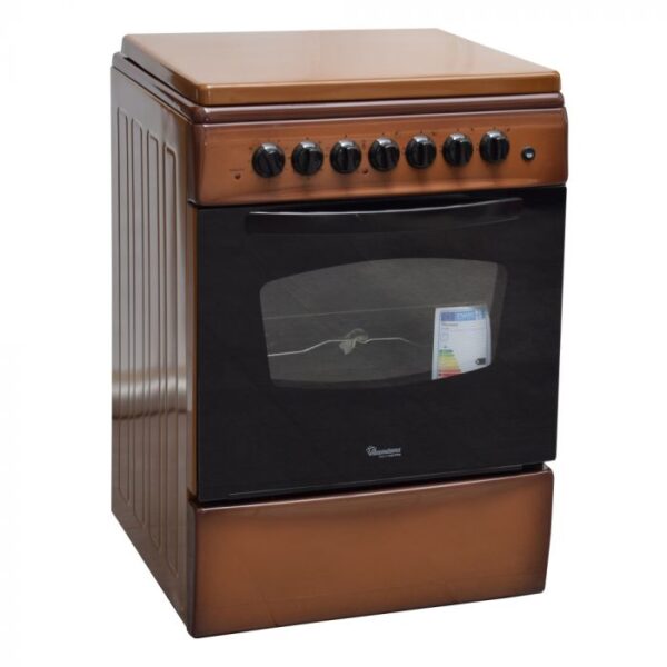 Ramtons RF/401 3 Burner Gas Cooker - with 1 Electric Plate, Auto-Ignition, Electric oven/grill, Thermostat