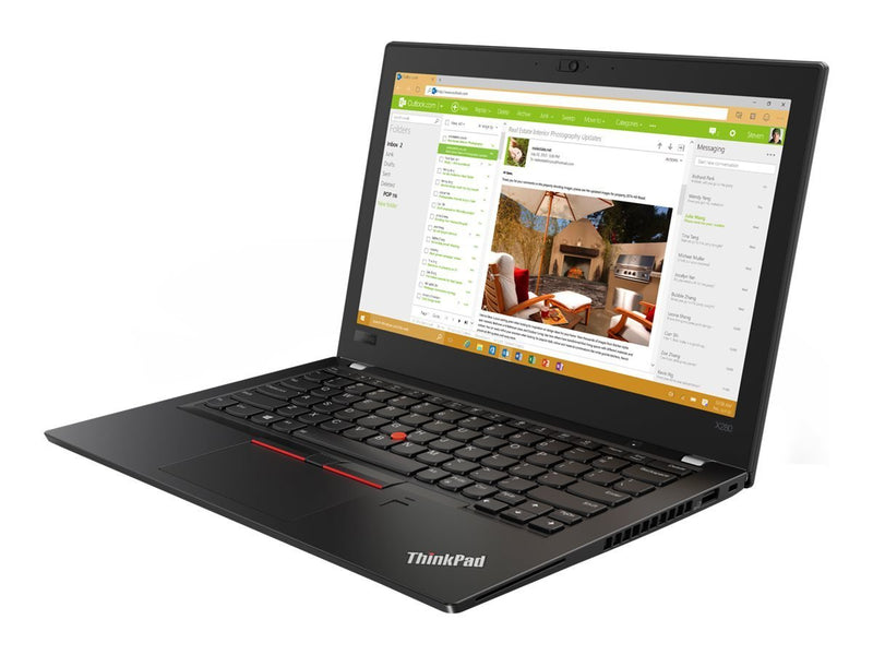 Lenovo ThinkPad X280 PC Laptop (20KF0004UE)- Intel Core i7-8550U Processor, 8th Gen, 8GB RAM, 512GB SSD, 12.5 Inch Display, Windows 10 Pro 64