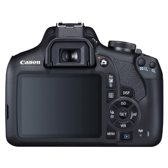 Canon EOS 2000D DSLR Camera and EF-S 18-55 mm f/3.5-5.6 IS II Lens (2728C003AA)