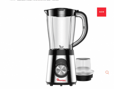 Ramtons RM/580 1.5 Litres Blender - Mill & measure cup, 500 watts motor, Can blend ice