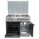 Mika MST90PU42SL/GC Standing Cooker - With A Gas Compartment