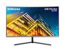 Samsung 32 inch (LU32R590CWMXUE) UR590 4k curved monitor  - Curved for Comfort, Response Time:4(GTG),Screen Curvature: 1500R