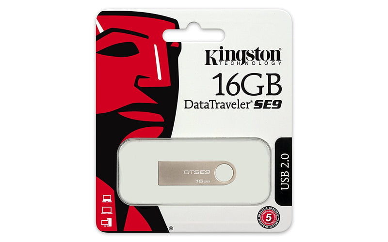 Kingston technology 16gb datatraveler se9 usb 2.0 flash drive