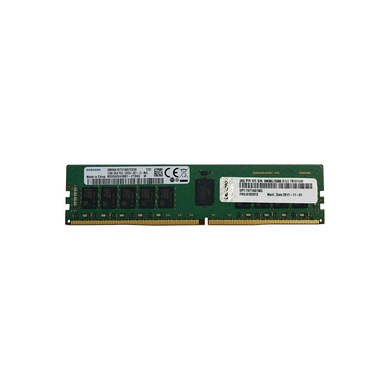Lenovo 7X77A01303 16 GB TruDDR4 RAM Memory for ThinkSystem SD530/SN550, DIMM 288-Pin, 2666 MHz/PC4-21300