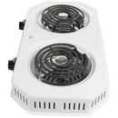 RamtonsRM/253 Double Spiral Plate Plate Table Top Cooker - 2 level temperature setting from simmer to boil