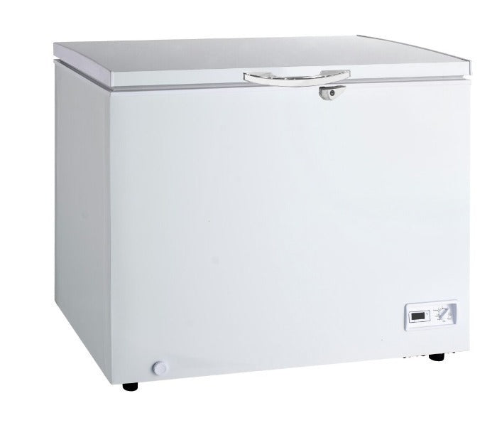 Mika MCF300W/ SF380W 280Ltrs Deep Freezer - Two basket, Cool pack – the maintain cold during power cuts