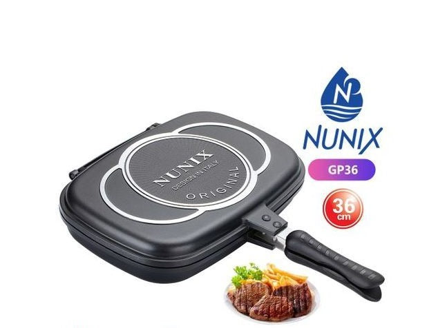 Nunix Double Grill Pan 36CM - Non Stick
