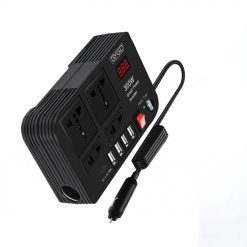 Green Lion Spark 3 Power Inverter - 300W, 4 USB port, Universal Pin sizes
