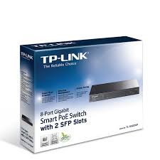 TP-Link TL-SG2210P 8-Port Gigabit Smart PoE Switch with 2 SFP Slots