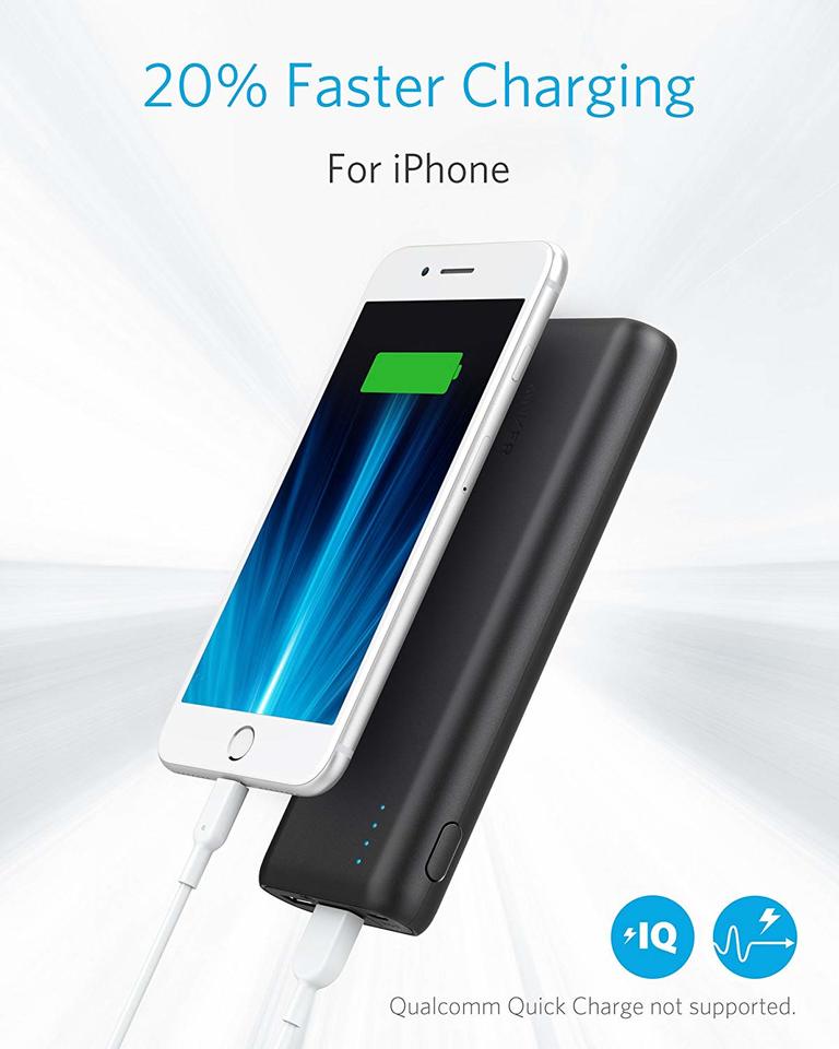 Anker PowerCore 20100mAh Portable PowerBank Charger with PowerIQ – A1271