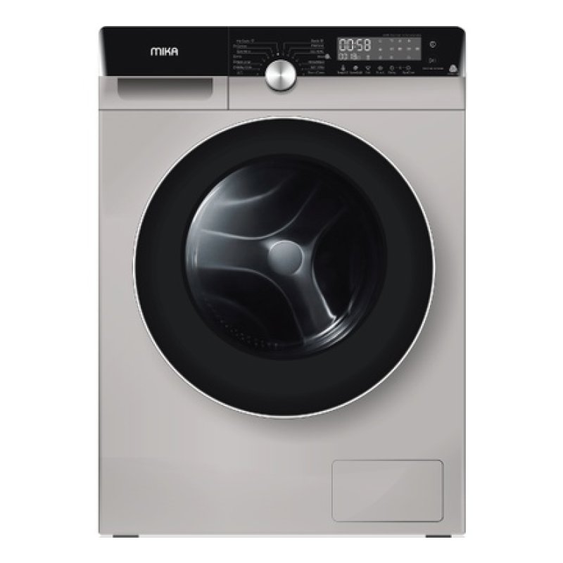 Mika MWAFS3210DS 10Kgs Front Load Washing Machine - Spin Speed: 1500 RPM, Power Out Auto Restart