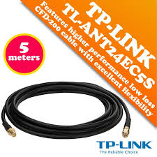 TP-Link 5 TL-ANT24EC5S Meters Antenna Extension Cable