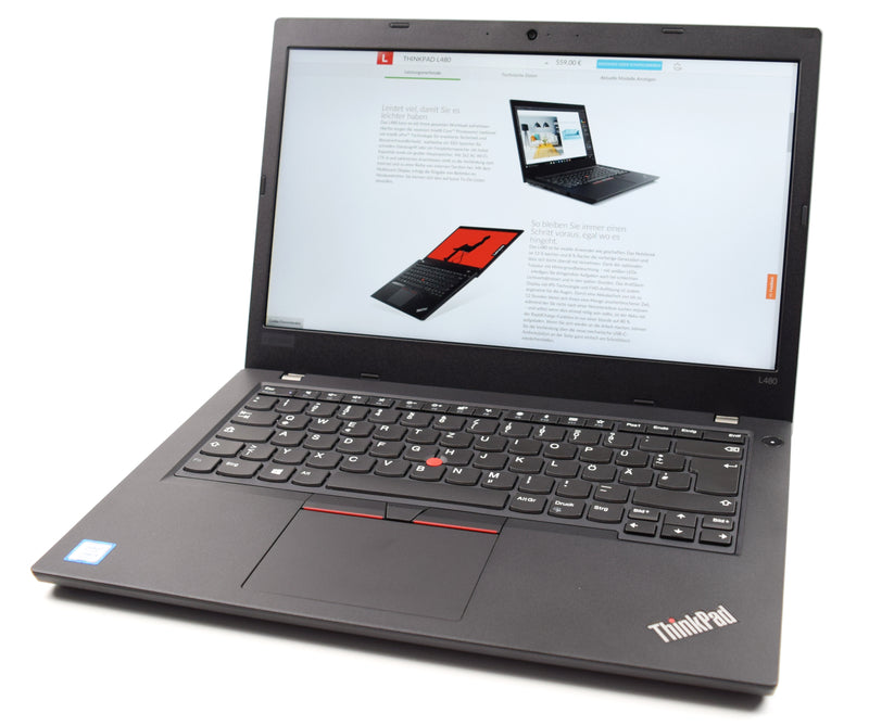 Lenovo ThinkPad T480s PC Laptop (20L70012UE)- Intel Core i7-8550U Processor, 8th Gen, 8GB RAM, 512GB SSD, 14 Inch Display, Windows 10 Pro 64