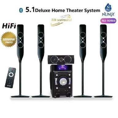Nunix NU-9090B 5.1 Channel Home Theater System