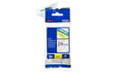 Brother TZe-151 Labelling Tape Cassette – Black on Clear, 24mm wide