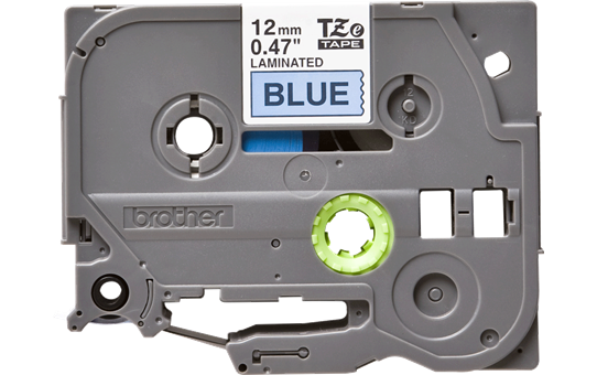 Brother TZe-531 Labelling Tape Cassette – Black on Blue, 12m