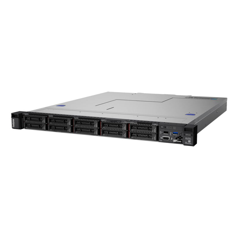 Lenovo ThinkSystem SR250 Server - 7Y51A029EA - Xeon E-2146G, 16GB TruDDR4 2666MHz