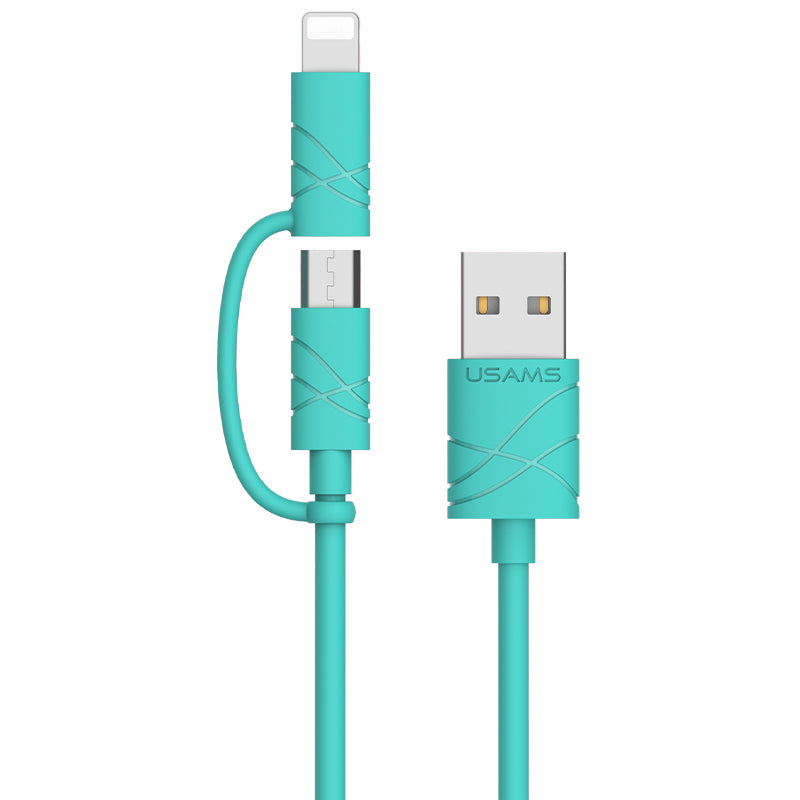 US-SJ077 2 in 1 (IP+MIC) Data Cable --U-Gee Serie(21N1USBJG01)