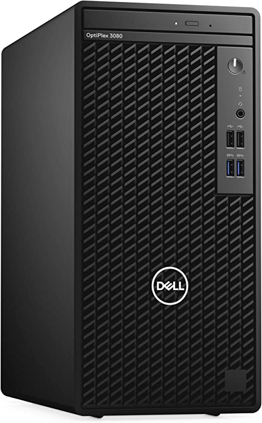 Dell OptiPlex 3080 Tower Desktop (N007O3080MTEM)- Intel Core i5, 4GB RAM/1TB HDD