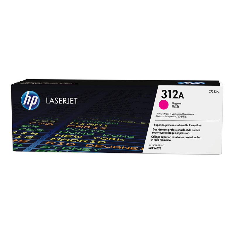 HP 312A Magenta Original LaserJet Toner Cartridge (CF383A)