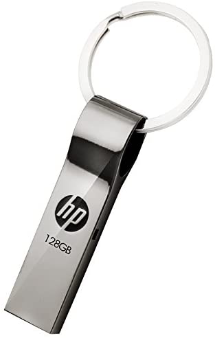 HP V285W 128GB USB 2.0 Metallic Flash Drive (HPFD285W-128)