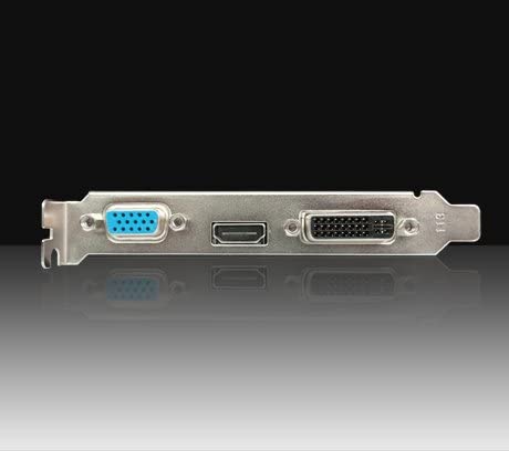 AFOX NVIDIA GeForce (B00BU562W4) G210 1GB DDR3 HDMI DVI VGA PCI-E 2.0 Low Profile Silent Graphics Card