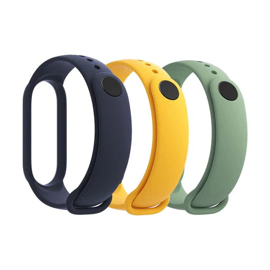 Mi Smart Band 5 Strap (3-Pack) - Made of quality silicon material