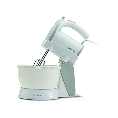 Kenwood HMP22.000WH 2.4Liters Hand Mixer with Bowl - 300W, 5 Speeds + Turbo function