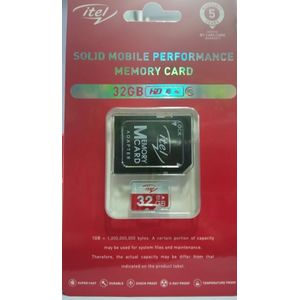 Itel 32GB MicroSD Memory Card