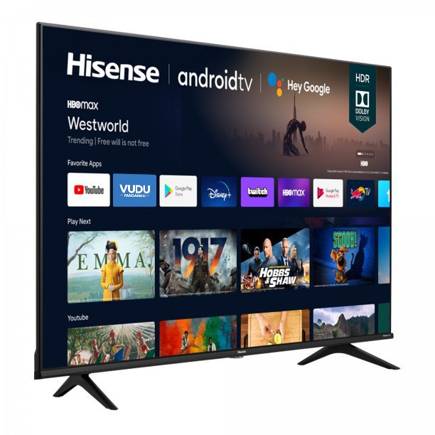 Hisense 55 Inch 4k Ultra HD Android Smart TV-55A6G