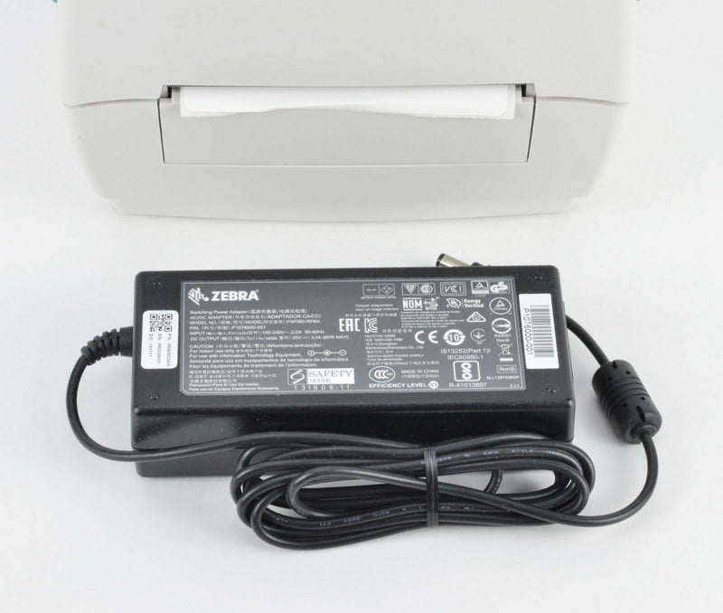 ZEBRA- GC420-200520-000 Direct Thermal Desktop Printer for Labels, Receipts, Barcodes, Tags, and Wrist Bands - Print Width of 4 in - USB, Serial, and Parallel Port Connectivity