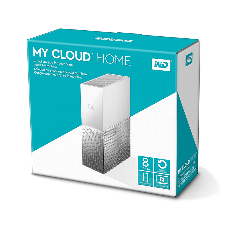 WD 8TB My Cloud Home Personal Cloud Storage - WDBVXC0080HWT-NESN