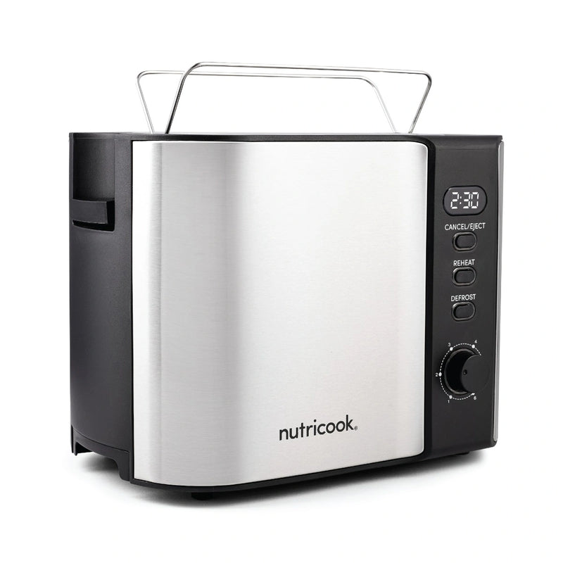 Nutricook NC-T102S 2-Slice Toaster - 6 Variable Browning Control