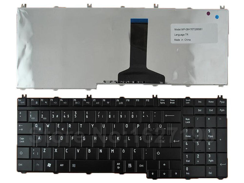 Toshiba Satellite C675 Laptop Replacement Keyboard